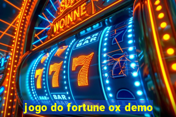 jogo do fortune ox demo